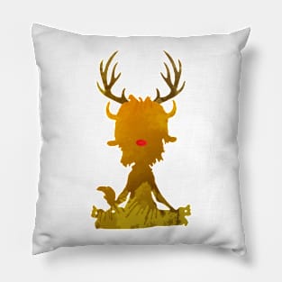 Christmas Inspired Silhouette Pillow