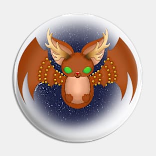 Reindeer Batty Pin