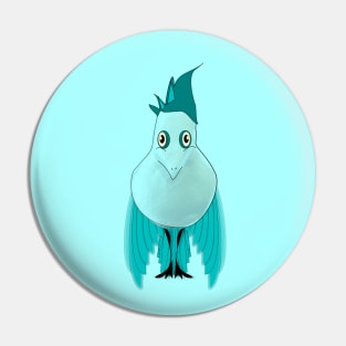 Jay the Storyteller Pin