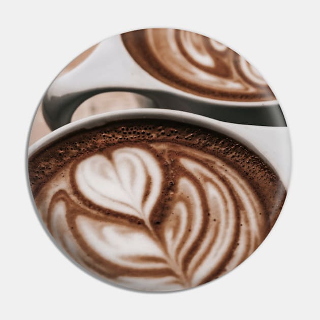 Delicious Latte Pin by NewburyBoutique