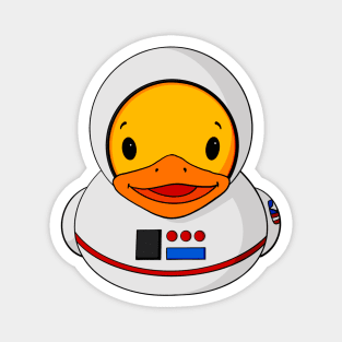 Astronaut Rubber Duck Magnet