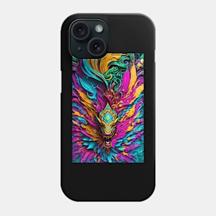 Beautiful colorful Creature Phone Case