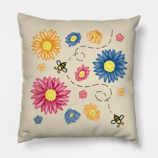 Spring Colors Pillow