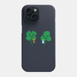 Four Leaf Clovers are Lucky Phone Case