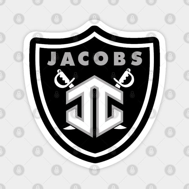 Josh Jacobs, Raiders Football Magnet by FanSwagUnltd