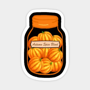 Pumpkin Spice Jar Magnet