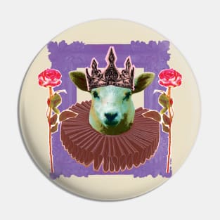 Crown Sheep Pin
