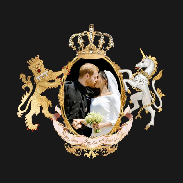 Royal Wedding Souvenir, Kiss by PixDezines