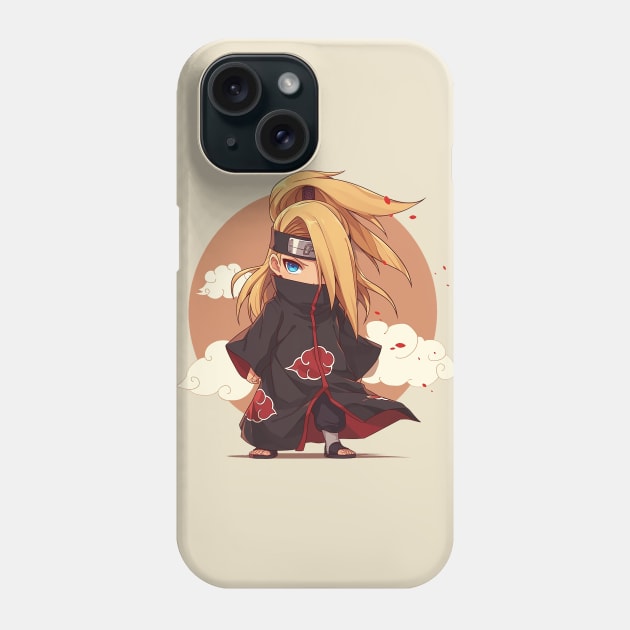 deidara Phone Case by Stephanie Francoeur Art