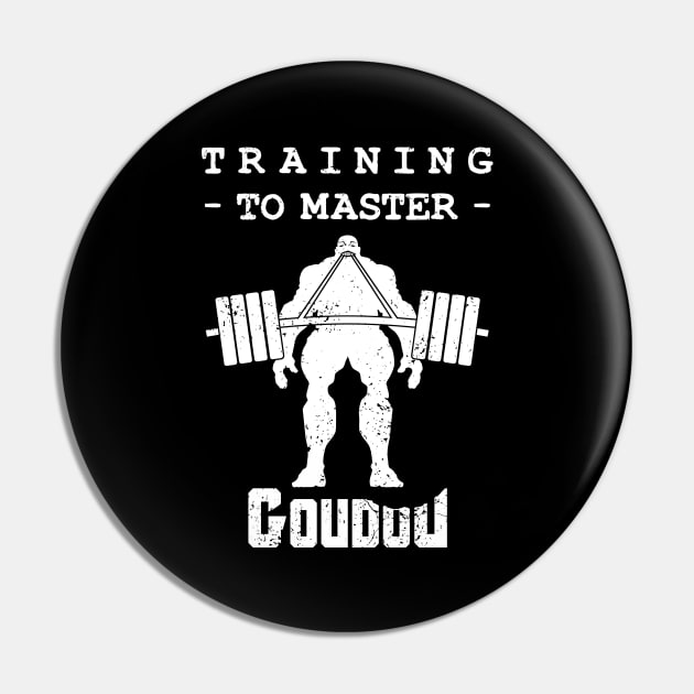 Training to Master Goudo - alt Pin by CCDesign