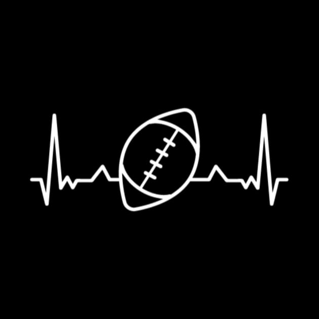 American Football Heartbeat by Bestseller