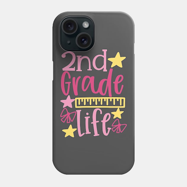 Second Grade Life Phone Case by VijackStudio