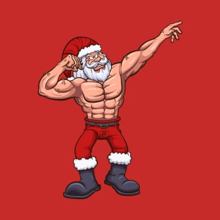 Strong Santa Claus T-Shirt