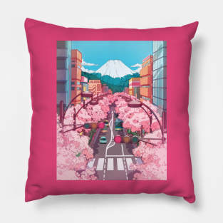 Mountain Fuji Pillow