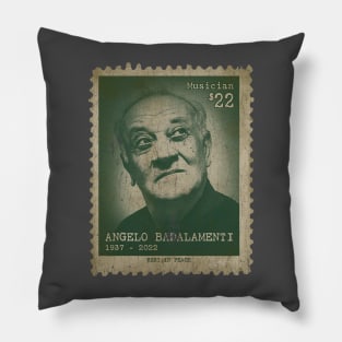 Engraved Vintage Style - Angelo Badalamenti Pillow