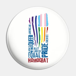 Homocrat Pin