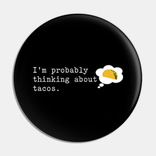 Tacos Text Pin