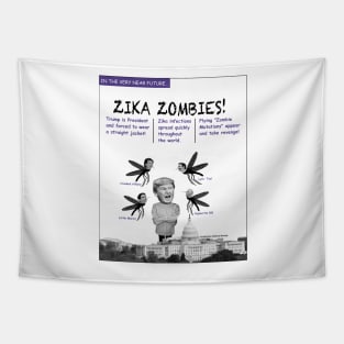 Zika Zombies! Tapestry