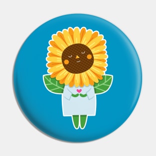 Sun Flower Child Pin