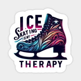 Ice Skating Magnet