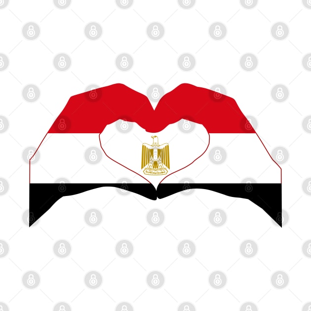 We Heart Egypt Patriot Flag Series by Village Values