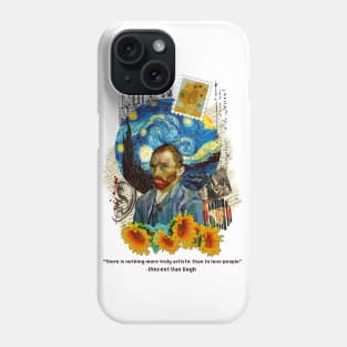 Van Gogh Collage - Art Phone Case