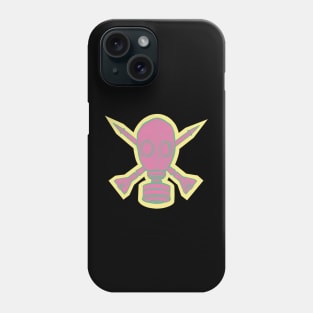 Gas Mask & Crossed Missiles Phone Case