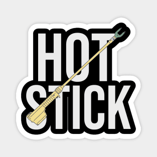 Cattle Prod - Diagonal Hot Stick - Rancher Magnet