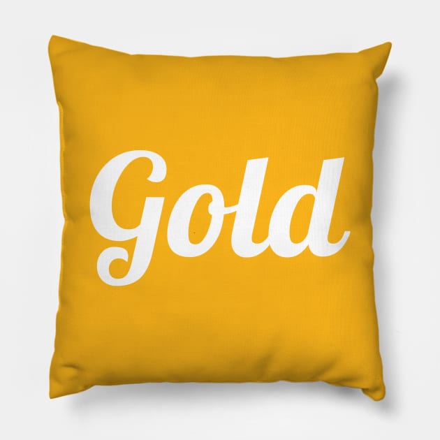 Gold Pillow by RedRock