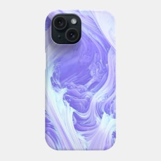 Glacial Mass. Frozen Abstract Art. Phone Case