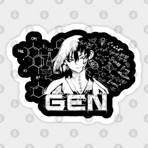 Wallpaper Gen Doctor Stone Sticker Teepublic Free HD