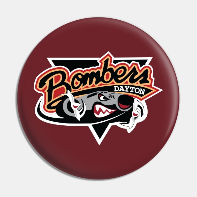 Dayton Bombers Pin by MindsparkCreative