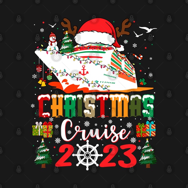 Family Christmas Cruise Christmas Cruisin' Crew 2023 by JanaeLarson