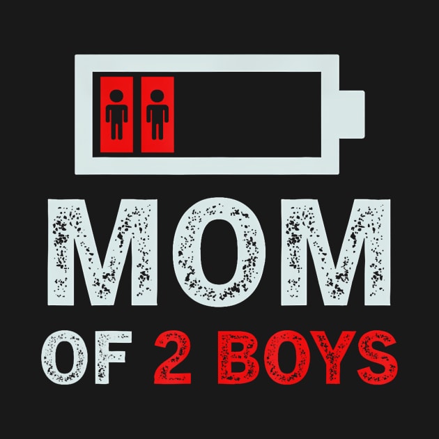 Mom Of 2 Boys by Stewart Cowboy Prints