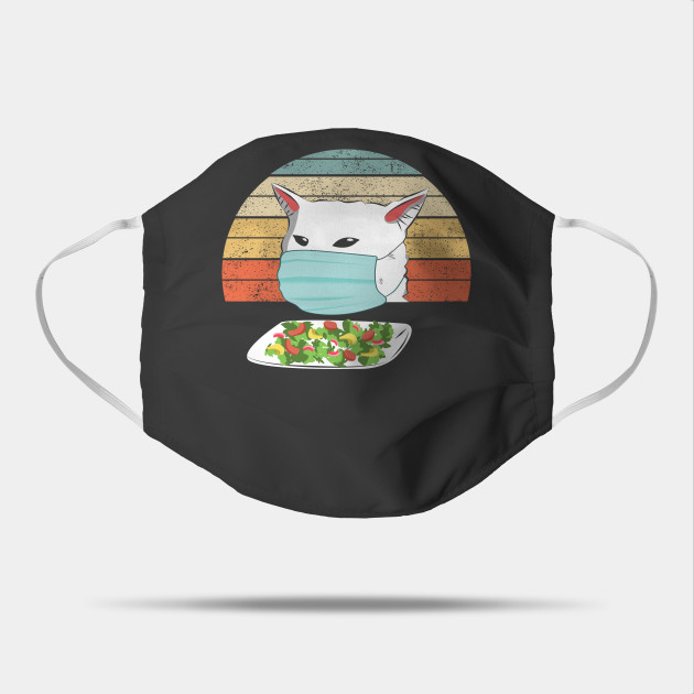 Coronavirus Survivor Smudge The Cat Is Doing Quarantine Coronavirus Survivor Mask Teepublic