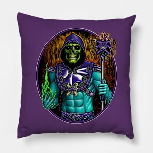 blue body grimm reaper Pillow