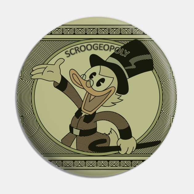 Scroogeopoly Pin by Ellador