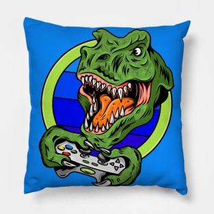 T-Rex Dino Gamer Pillow