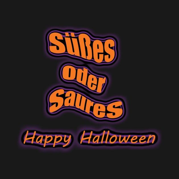 Süßes oder Saures (Trick or Treat in German) by PandLCreations