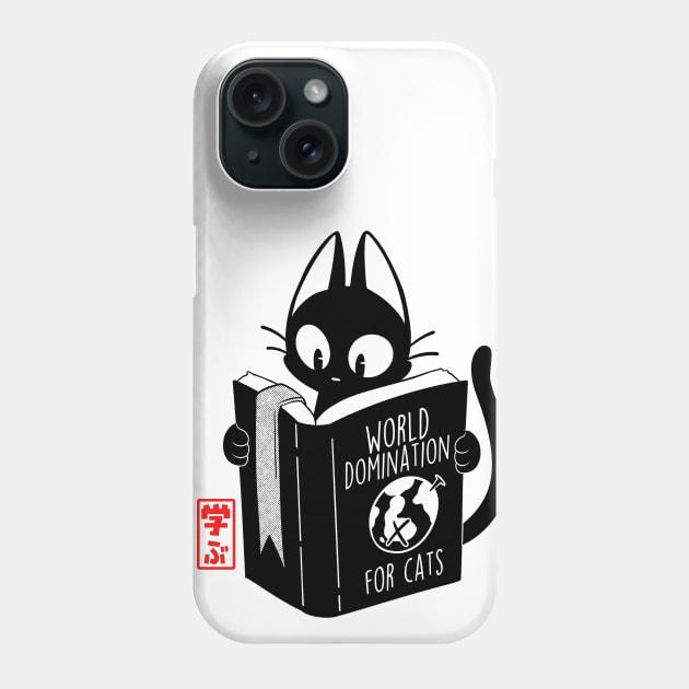 World Domination For Cats Japanese Anime by Tobe Fonseca Phone Case by Tobe_Fonseca