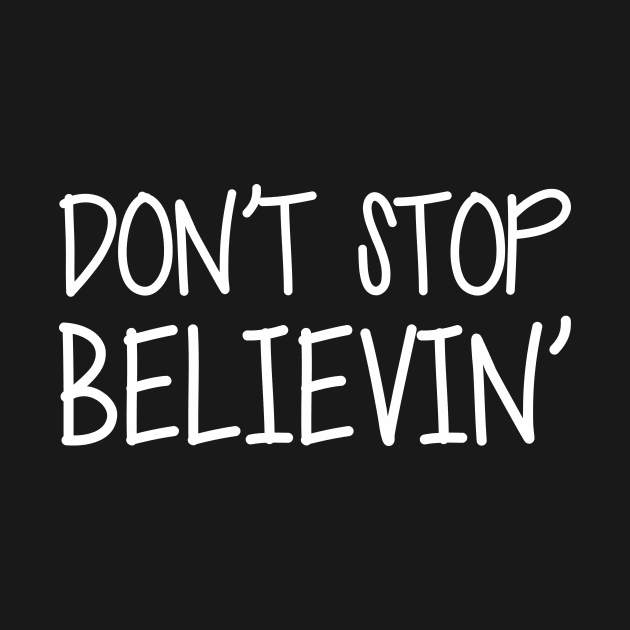 Don't Stop Believin' by SurgeTheNerd