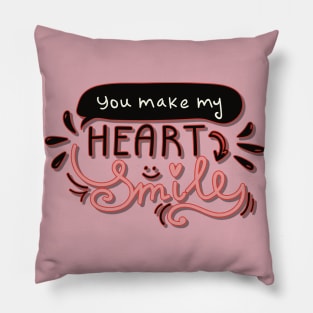 Smiling Heart Pillow