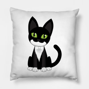 Tuxedo Cat Pillow