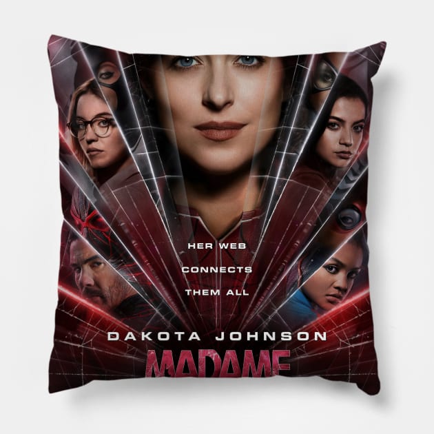 Madame Web Pillow by TwelveWay