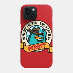 Where in the Tri-State is Perry? (Red) Phone Case