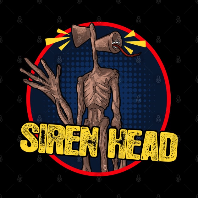 Siren Head - Yellow Logo by Sketchy