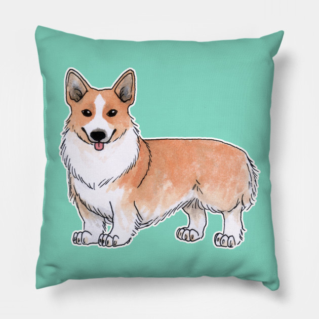 corgi dog pillow