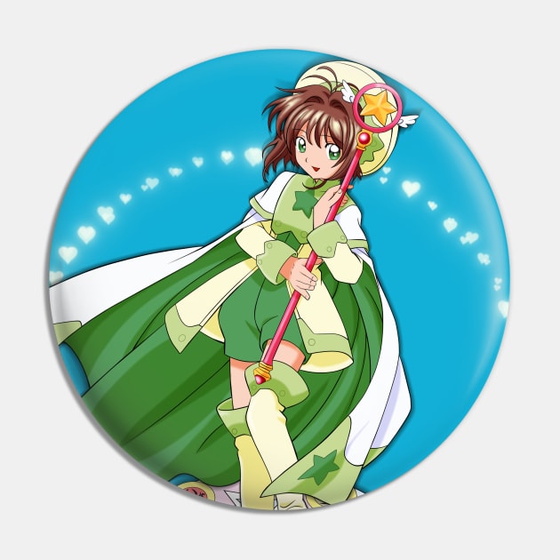 Card Captor Sakura - Sakura Pin by Nykos