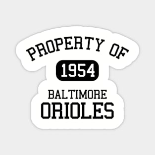 Property of Baltimore Orioles Magnet