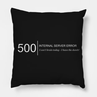 Internal Server Error Pillow